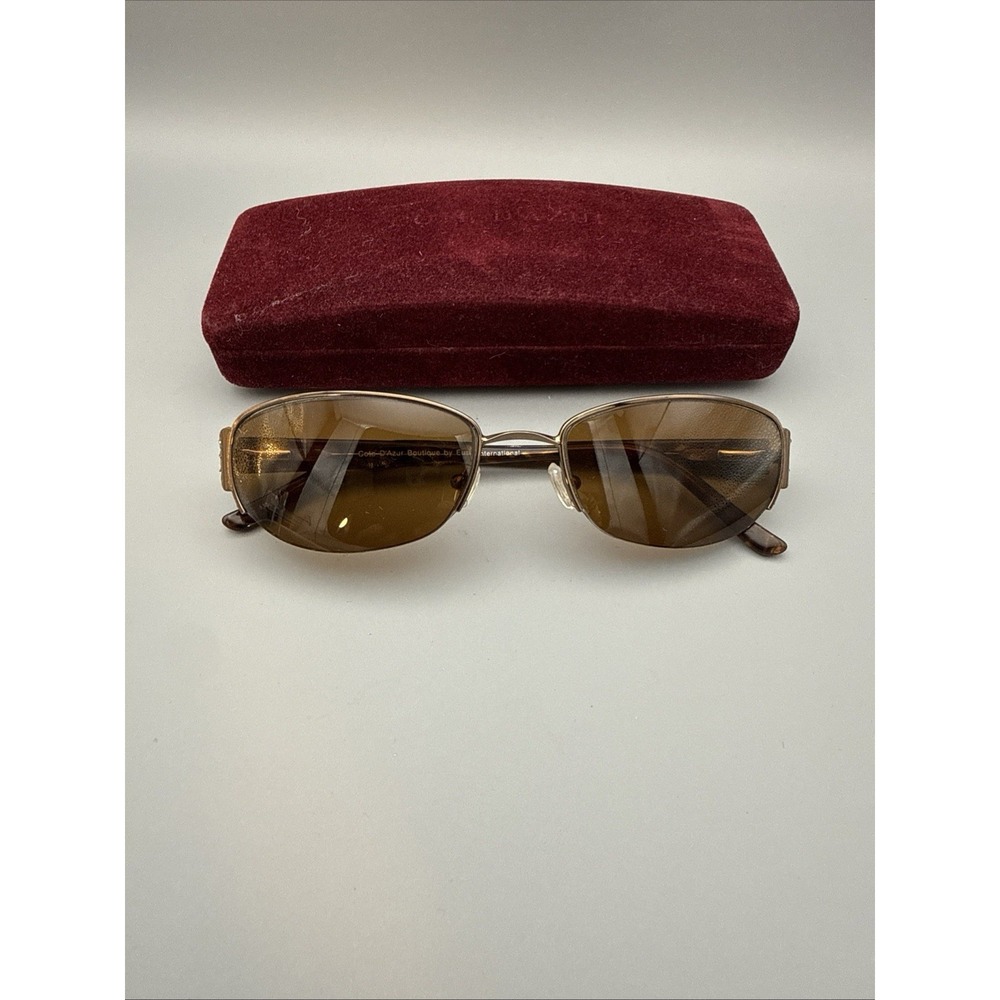 Cote D'Azur Europa HIP Academic Gunmetal Eyeglasses Frame w/ Flexhinge & Case